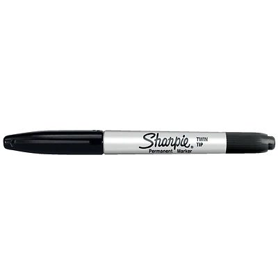 Sharpie® Black Twin Tip Permanent Marker