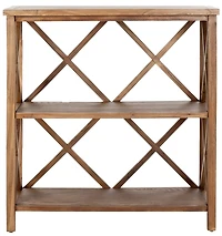 Liam Open Bookcase in Oak