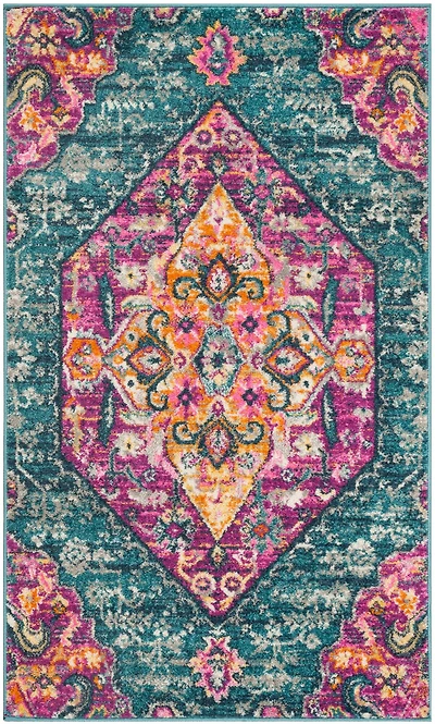 Madison Floral Medallion 3' X 5' Area Rug