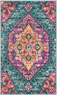 Madison Floral Medallion 3' X 5' Area Rug