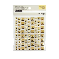 12 Pack: Gold Square Studs by Recollections™