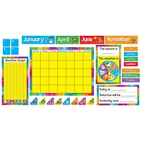 Trend Enterprises Year Around Calendar Bulletin Board Set