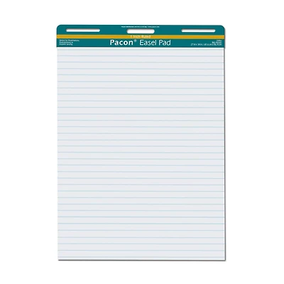 1" Ruled Easel Pad, 50 Sheets