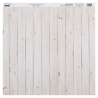 48 Pack: Ivory Planks Scrapbook Paper by Recollections®, 12" x 12"