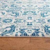Evoke Floral Damask 3' X 5' Area Rug