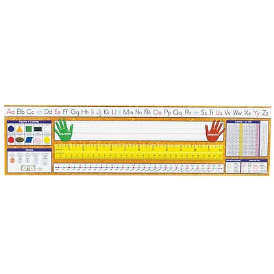 Spanish Desk Plate Traditional Manuscript, 3 Bundle Packs