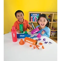 Rainbow Sorting Crayons