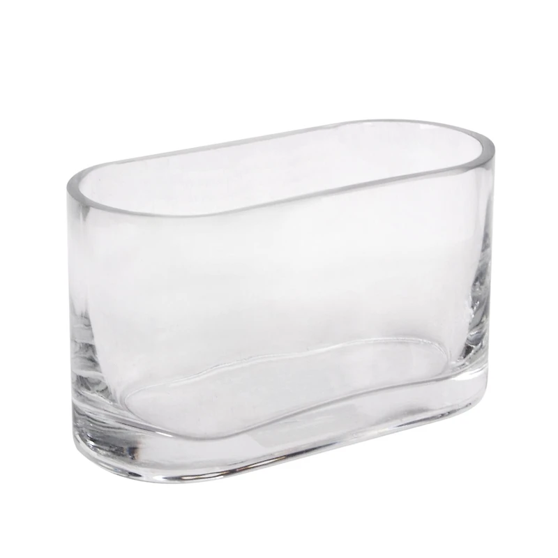 6.9" Oval Glass Vase by Ashland®