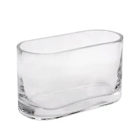 6.9" Oval Glass Vase by Ashland®