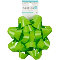 5.75" Lime Lacquer Gift Bow by Celebrate It™