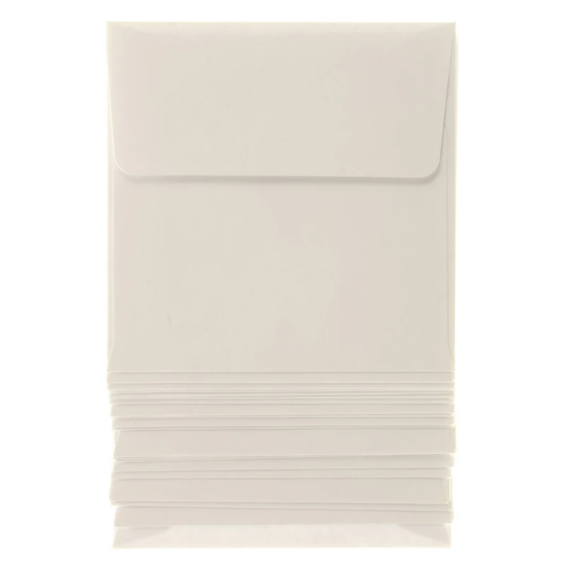 12 Packs: 20 ct. (240 total) White Envelopes by Recollections™, 3.25" x 3.25"