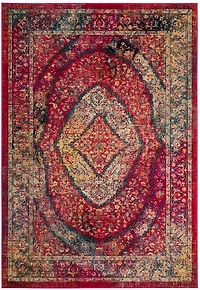 Evoke Double Medallion 4' X 6' Area Rug