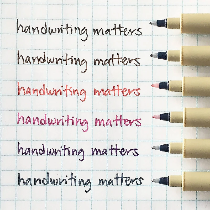 Pigma® Micron™ PN Durable Plastic Nib Pen 6 Color Set