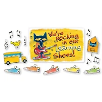 We're Rocking in Our Learning Shoes, Pete the Cat® Bulletin Board Set