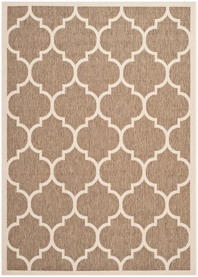 Courtyard Quatrefoil 5'-3" X 7'-7" Area Rug