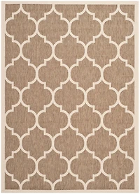 Courtyard Quatrefoil 5'-3" X 7'-7" Area Rug