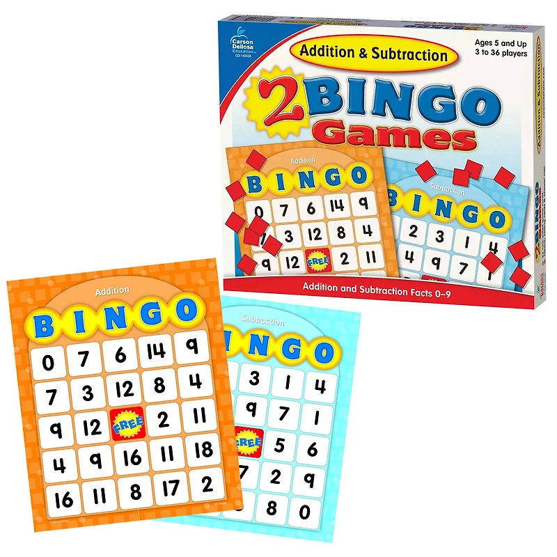 Carson-Dellosa™ Addition & Subtraction Bingo