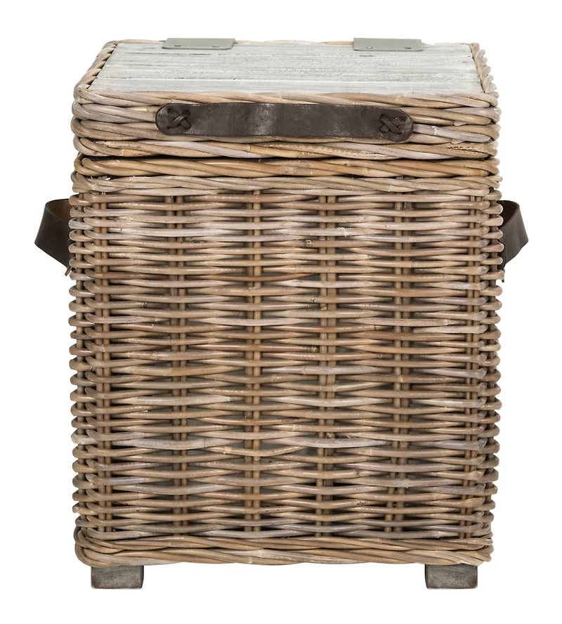 19.5" Merlie Trunk in White