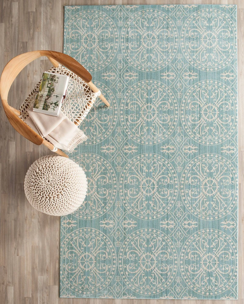 Valencia Transitional Mosaic 3' X 5' Area Rug