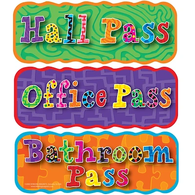 Magnets Tools™ Magnetic Hall Pass, Set of 3