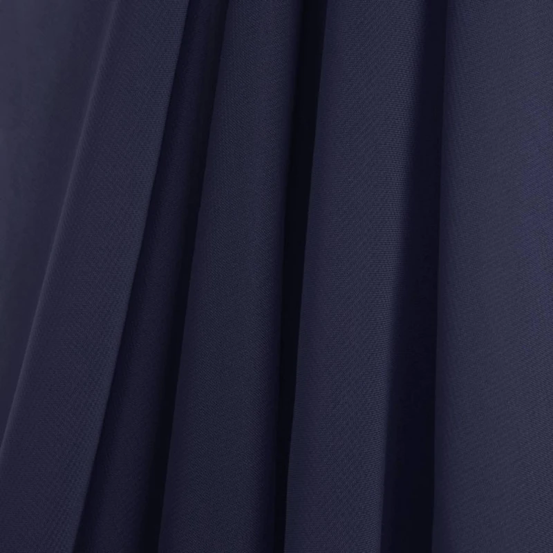 Navy Blue Chiffon