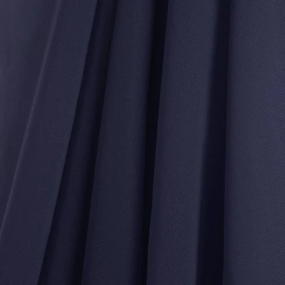 Navy Blue Chiffon