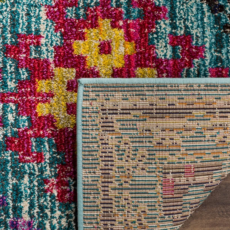 Monaco Distressed Boho 2'-2" X 8' Area Rug