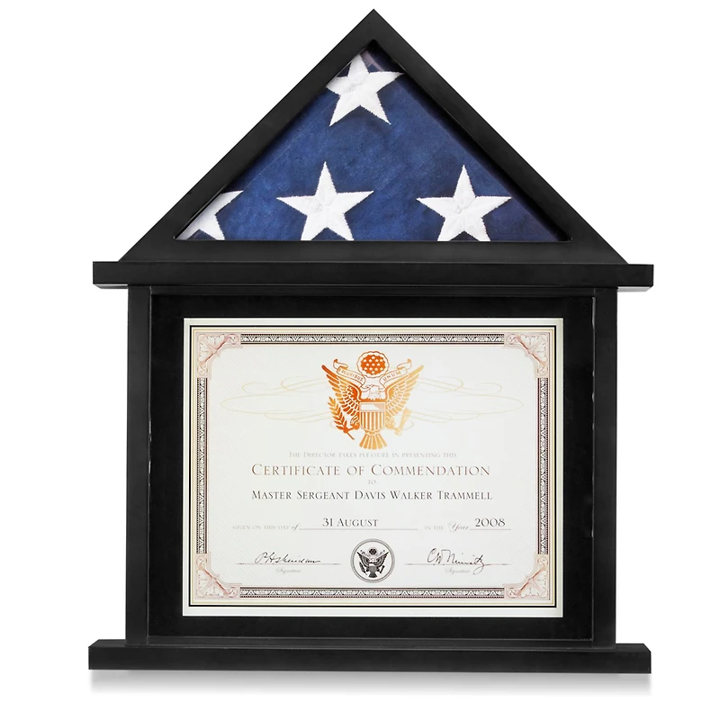 Flag & Certificate Display Case by Studio Décor®