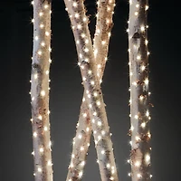 6 Pack: 80ct. Warm White LED String Lights with Silver Wire by Ashland®