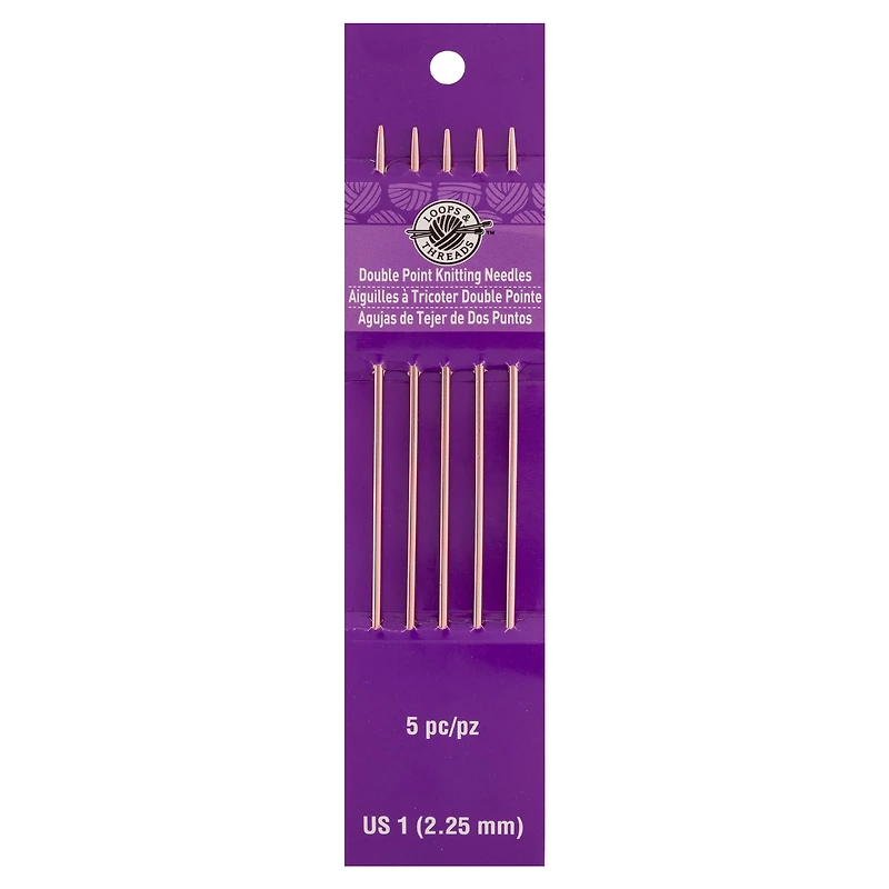 7" Doublepoint Knitting Needles by Loops & Threads