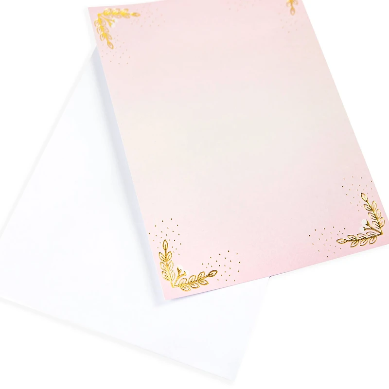 Blush Glam Flat Cards & Envelopes by Recollections™, 5" x 7"