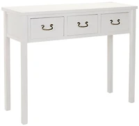 Cindy Console in White