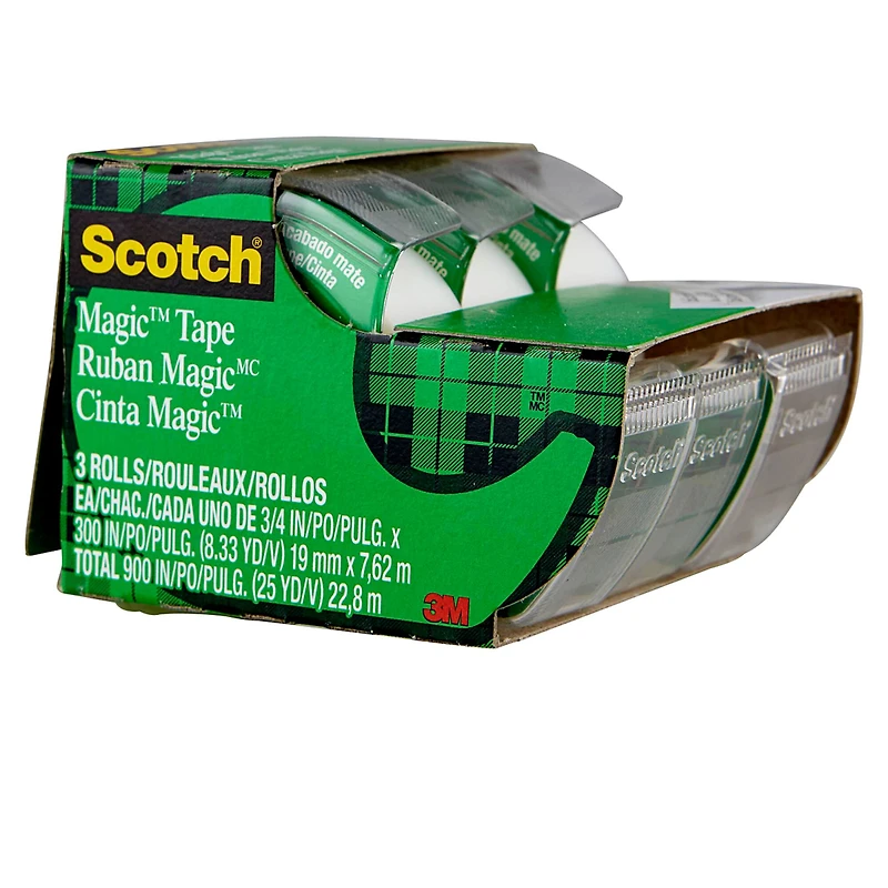 12 Packs: 3 ct. (36 total) Scotch® Magic™ Tape