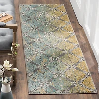Evoke Damask 2'-2" X 9' Area Rug