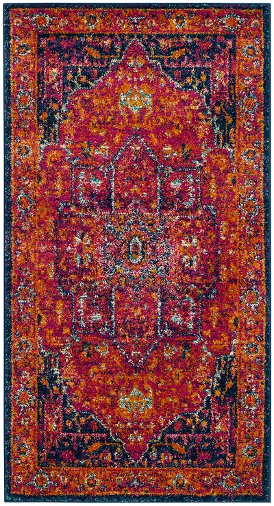 Evoke Warm Transitional 2'-2" X 4' Area Rug