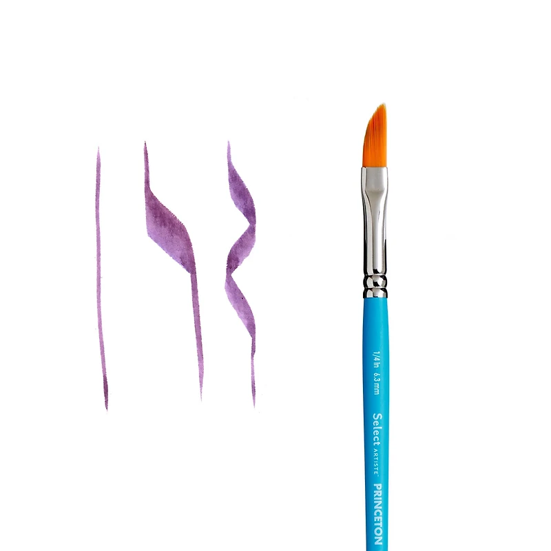 Princeton™ Select™ Artiste Series 3750 Short Handle Dagger Striper Brush