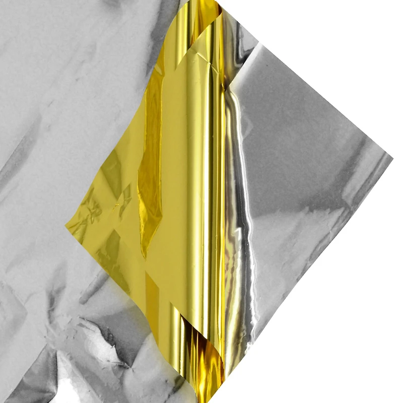 9ft. Reversible Gold & Silver Foil Table Cover by Celebrate It™