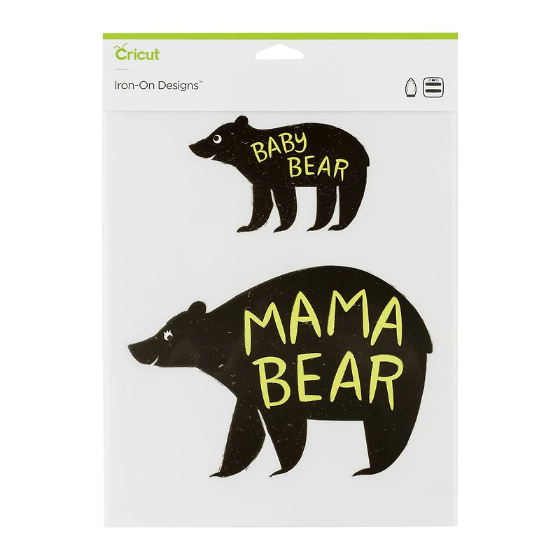 Cricut® Iron-On Designs™, Mama & Baby Bear