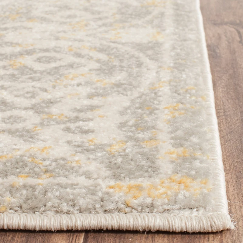 Evoke Diamond Floral 4' X 6' Area Rug