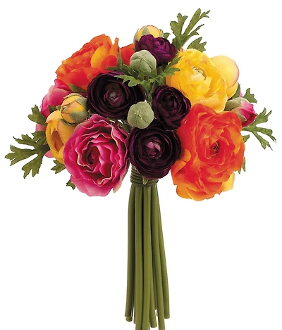 Purple & Orange Ranunculus Bouquet