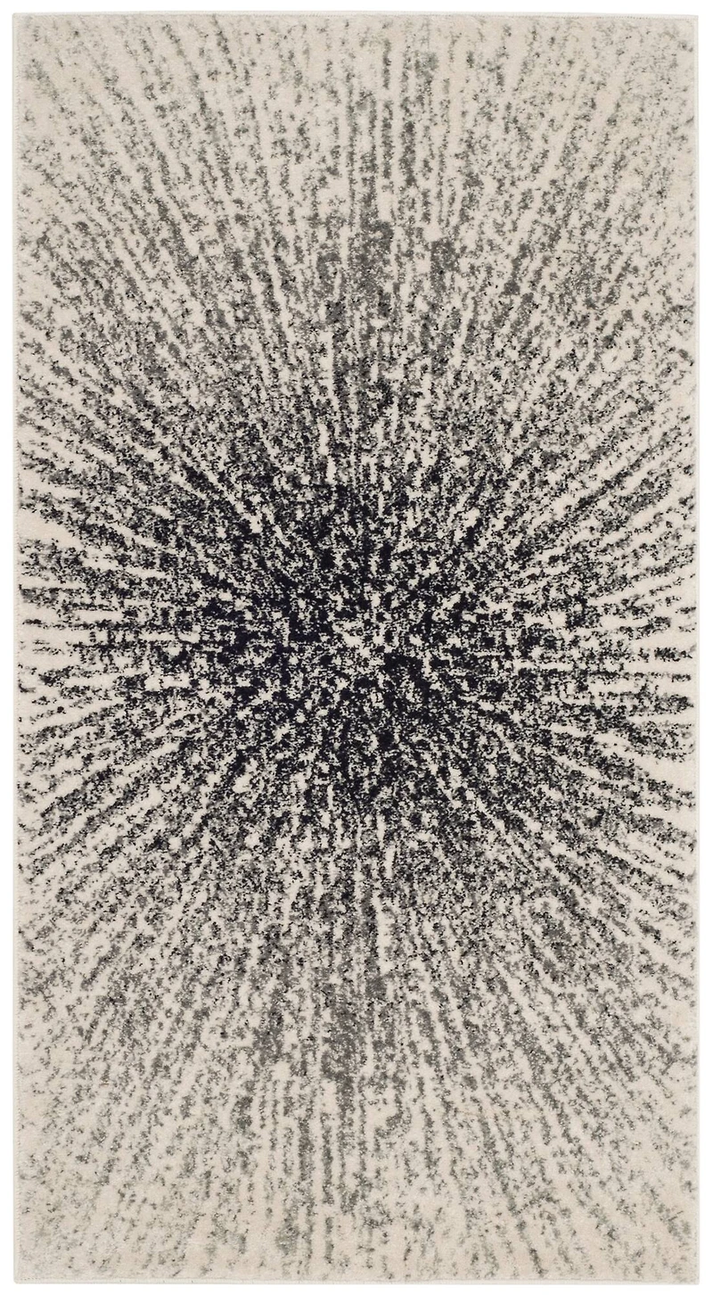 Evoke Burst 2'-2" X 4' Area Rug