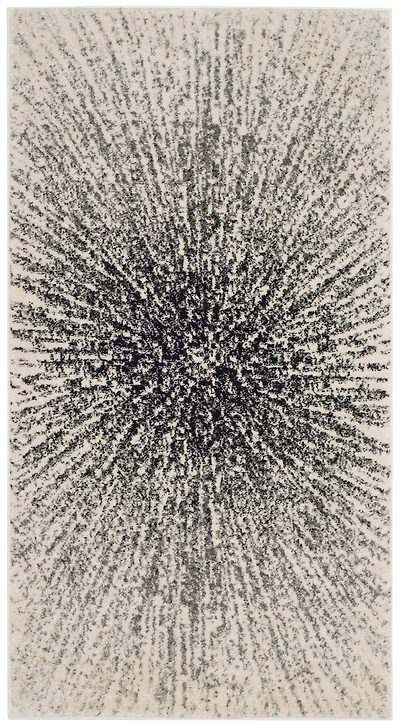 Evoke Burst 2'-2" X 4' Area Rug