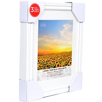 3 Pack Lifestyles 8" x 10" White Frames With Mat by Studio Décor®