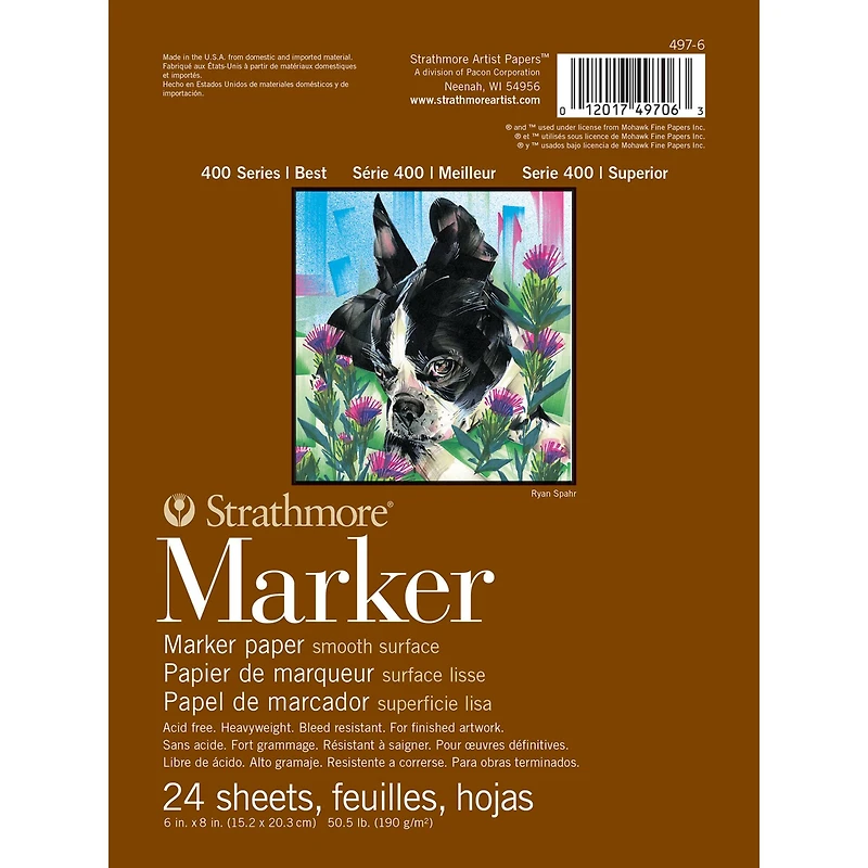 Strathmore® 400 Series Marker Paper Pad