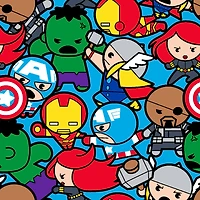 Marvel® Avengers Multi All in the Pack Quilting Cotton Fabric