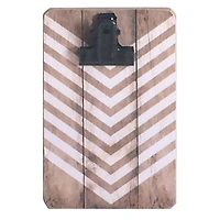 White & Natural Chevron Mini Clip Frame by Studio Décor®