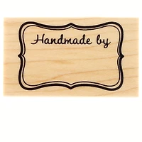 Handmade By Wood Stamp by Recollections™