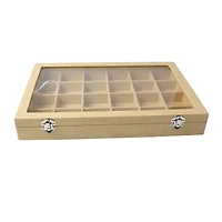 Burlap Tray with Lid By Bead Landing™