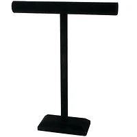 18" Black Velvet Single Bar Jewelry Stand by Bead Landing™ 