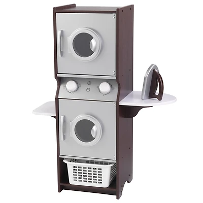 KidKraft Espresso Laundry Play Set